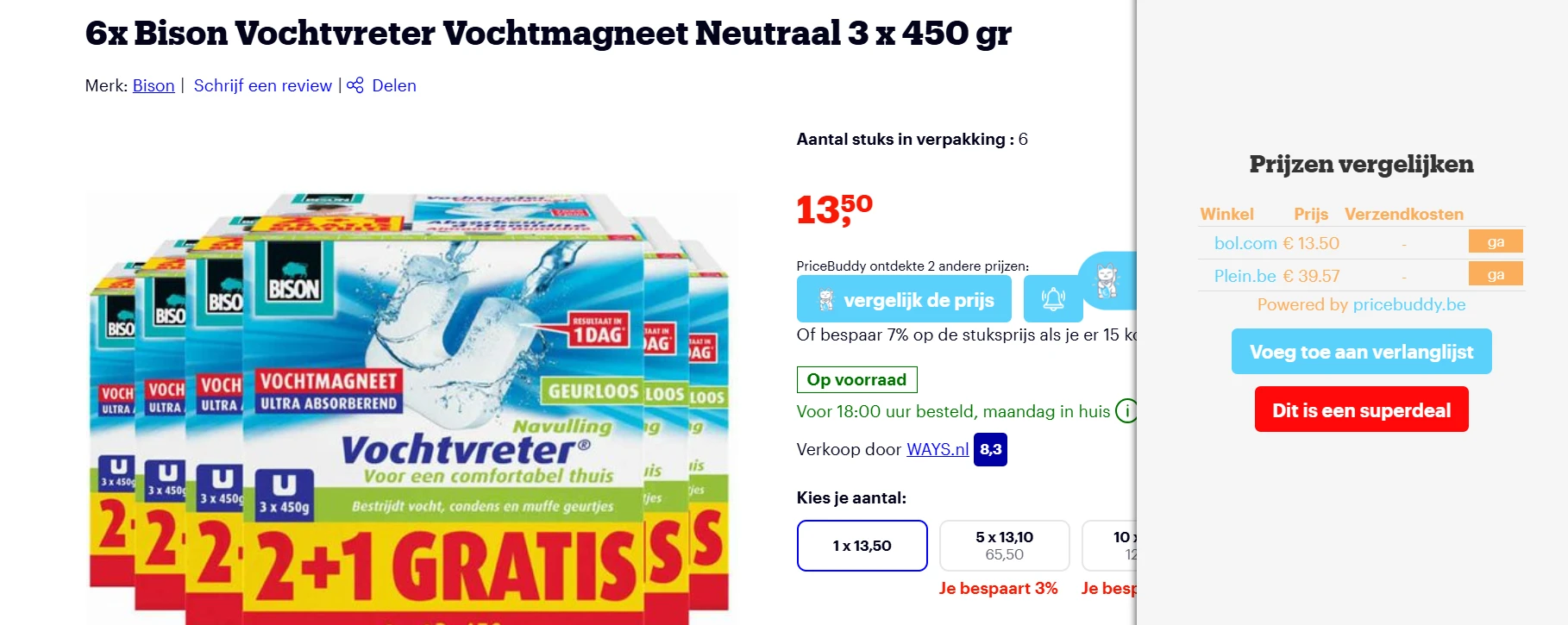 vochtvreter