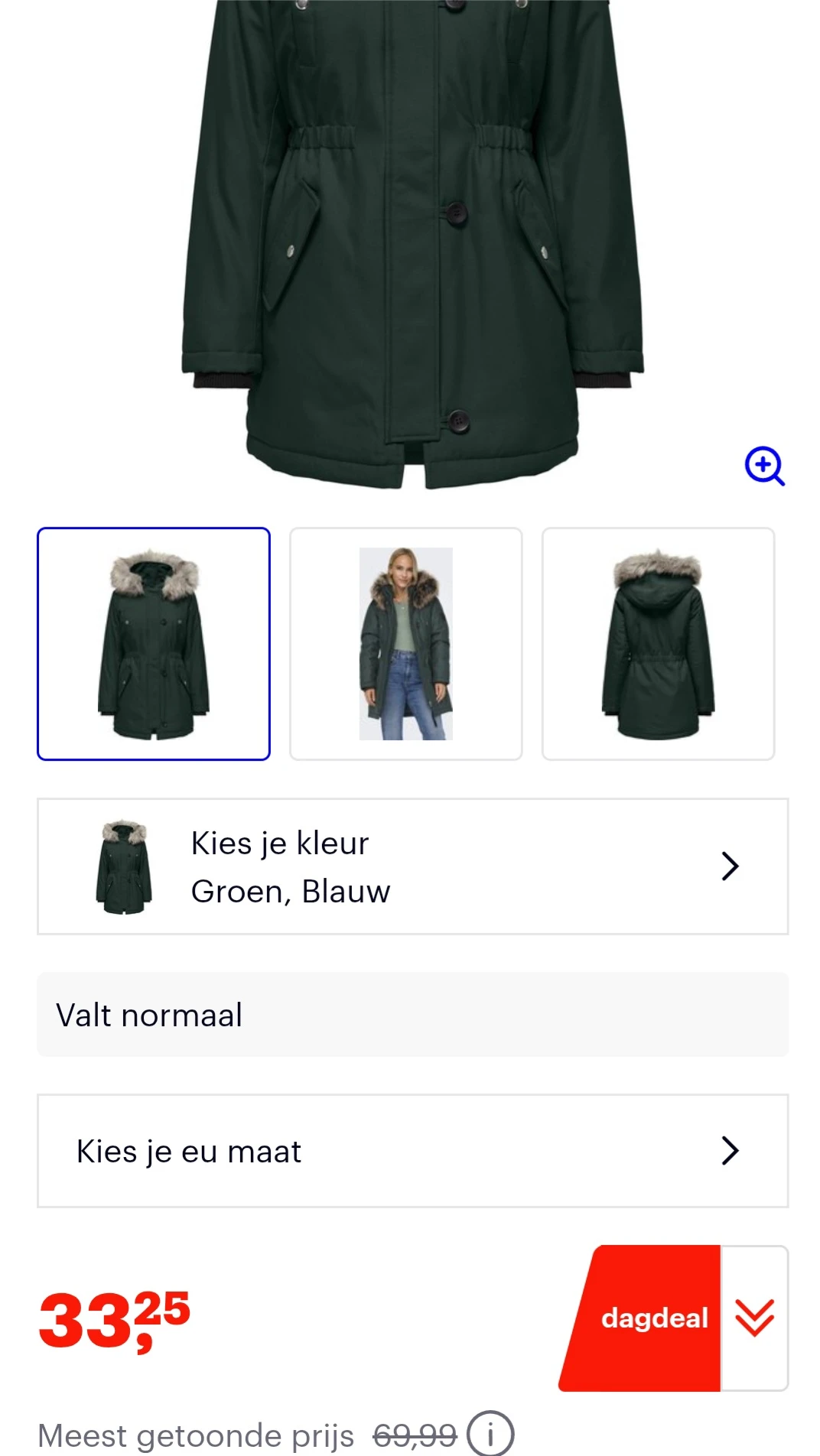 Only jas -52% bij bol.com