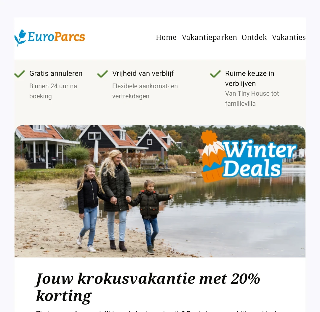20% korting europarcs