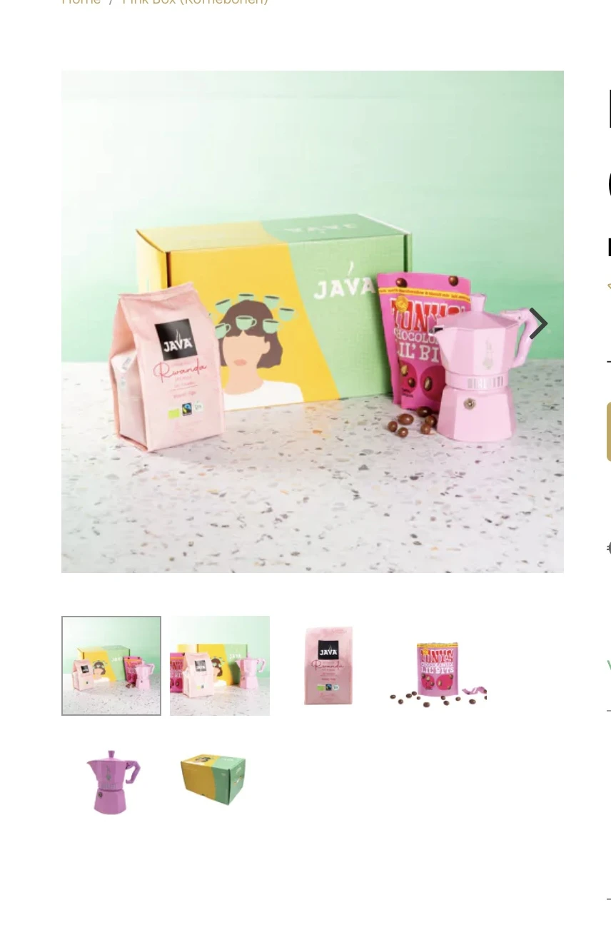 Java Pink Box