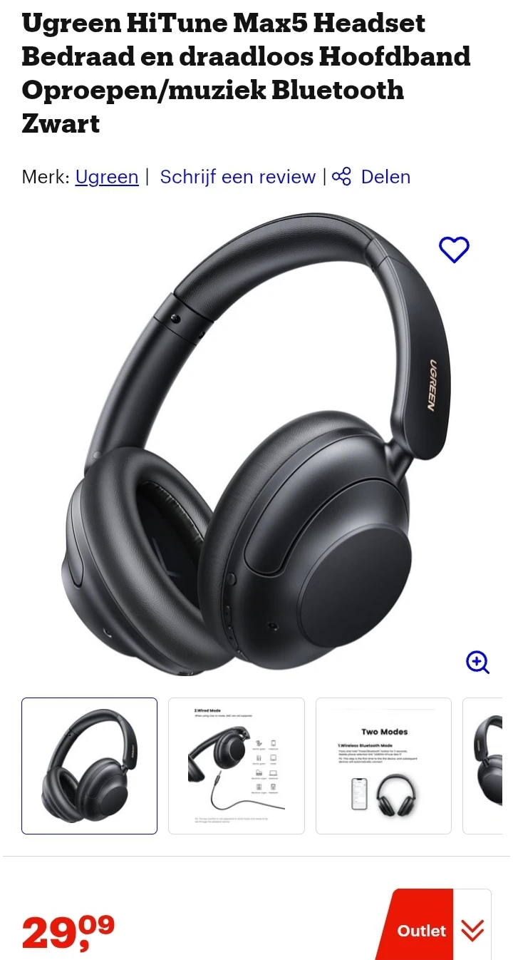 Ugreen HiTune Max5 Headset
