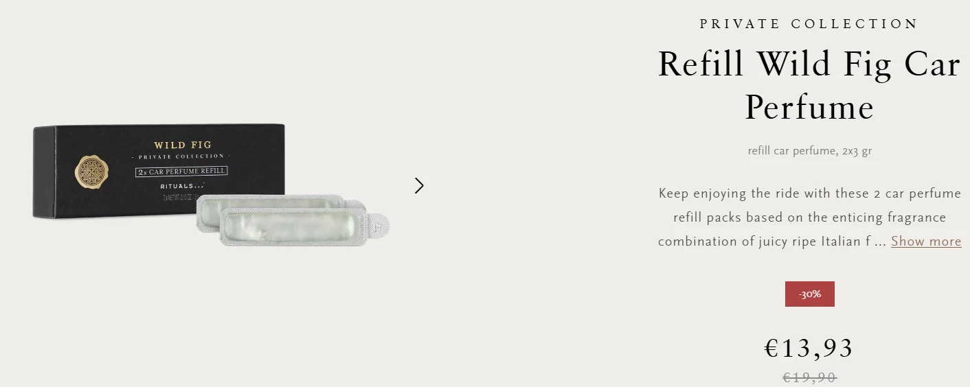 -30% Refill Wild Fig autoparfum ✨ Rituals