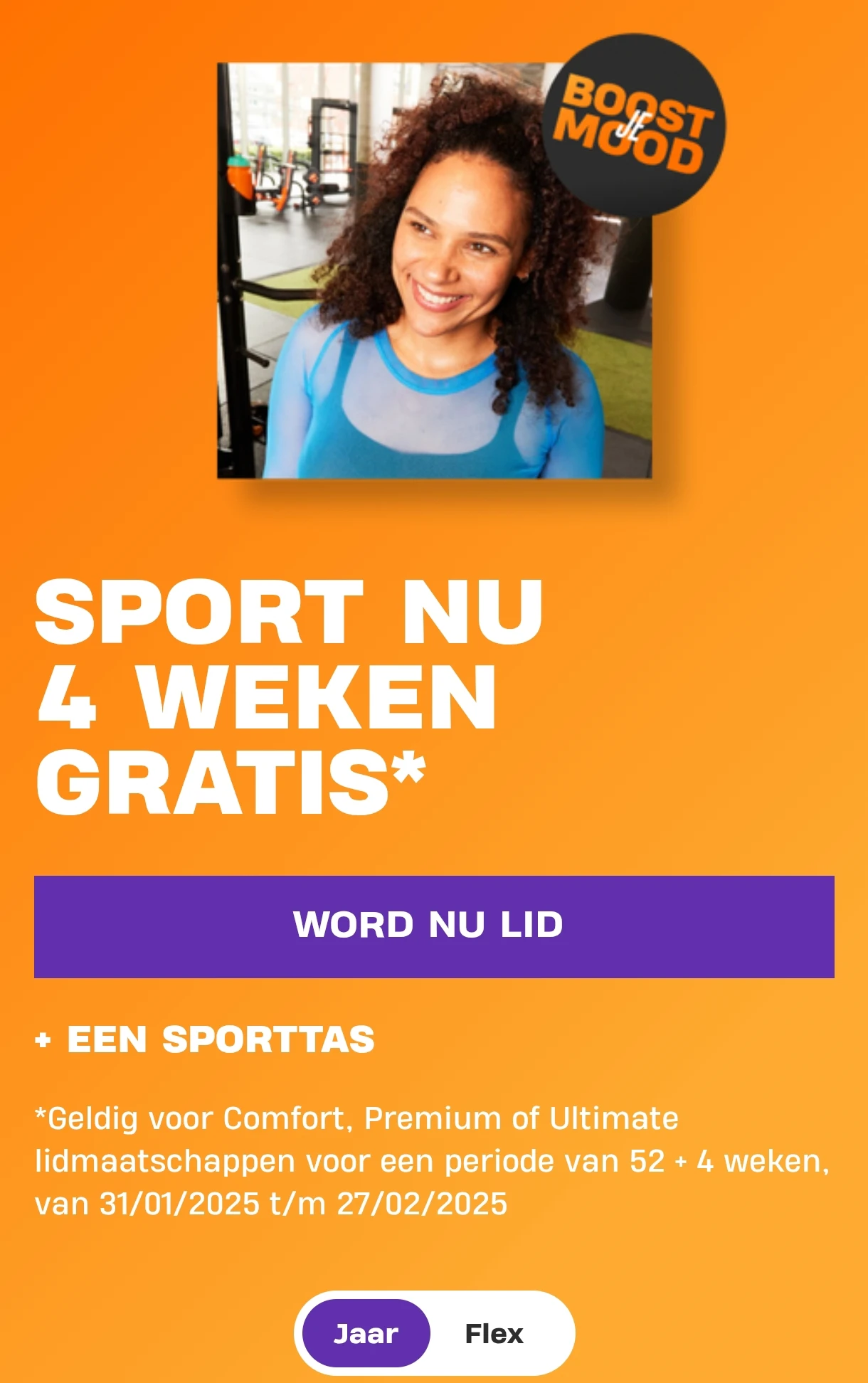 4 weken gratis sporten bij Basic Fit