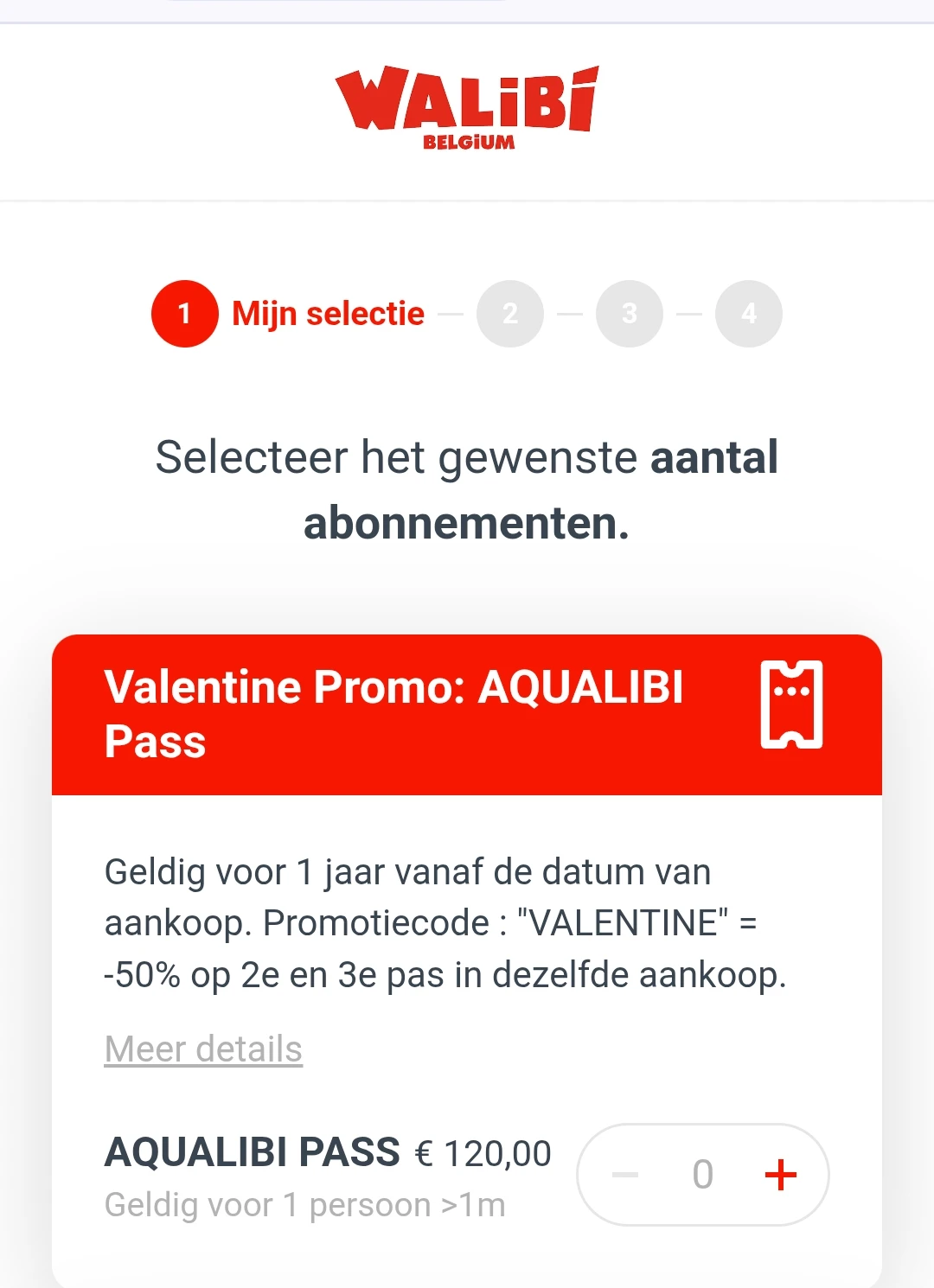 Walibi of Aqualibi -50% op 2de ticket