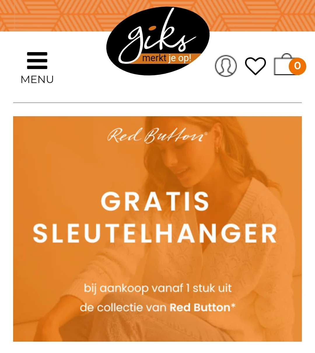 Actie Red Button Giks