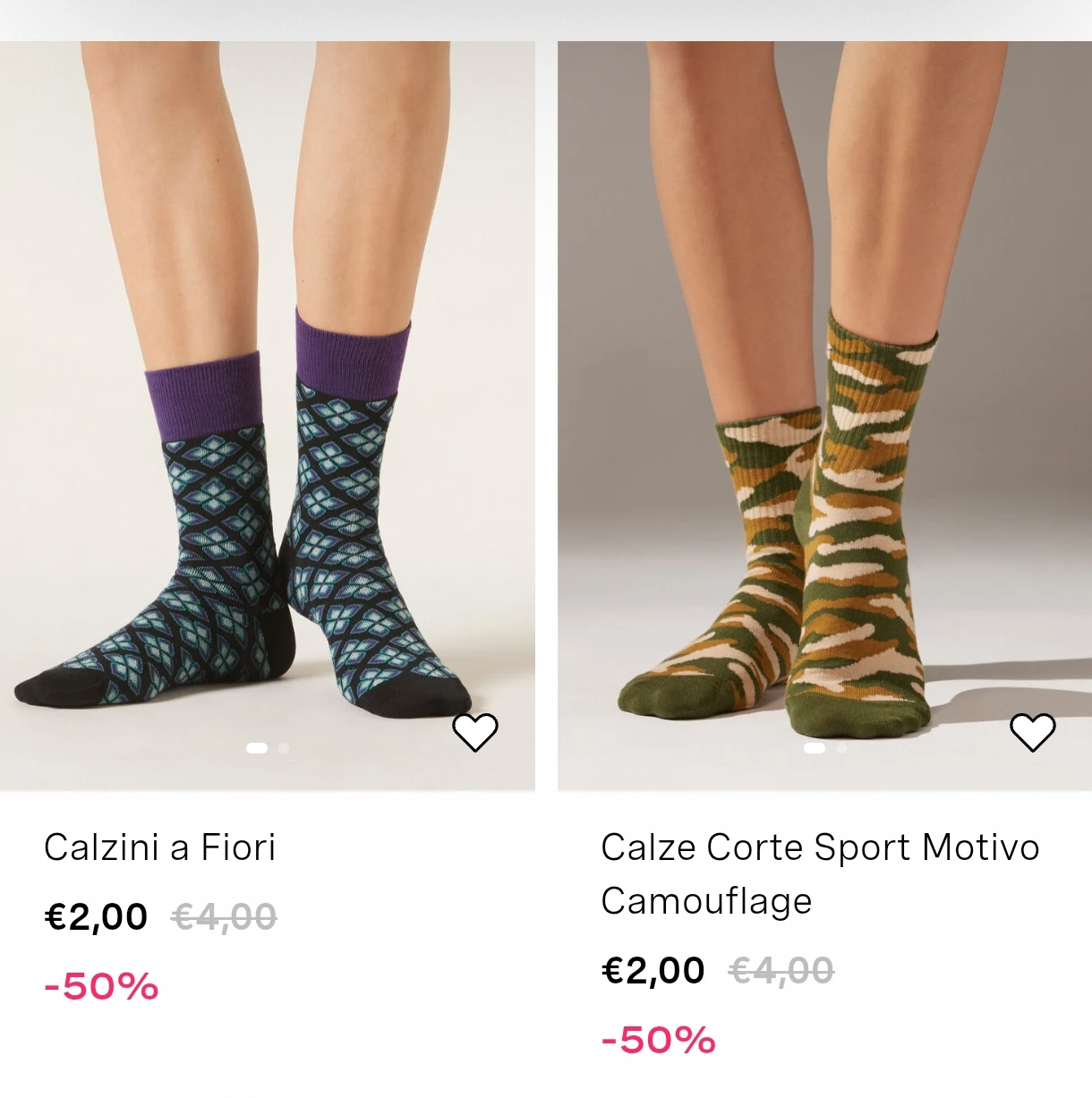 50% korting bij Calzedonia