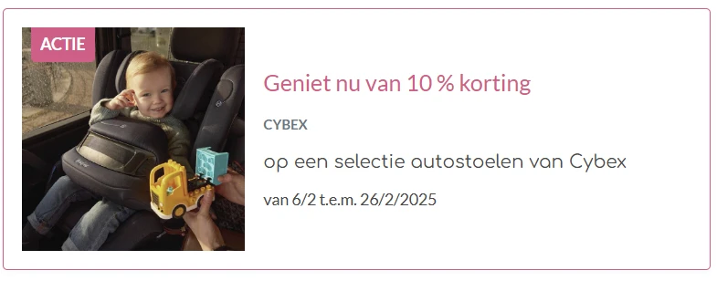 -10% Cybex autostoelen 🌈 Dreambaby
