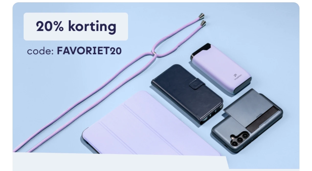Tot en met 19 februari 20% korting op jullie favorieten!