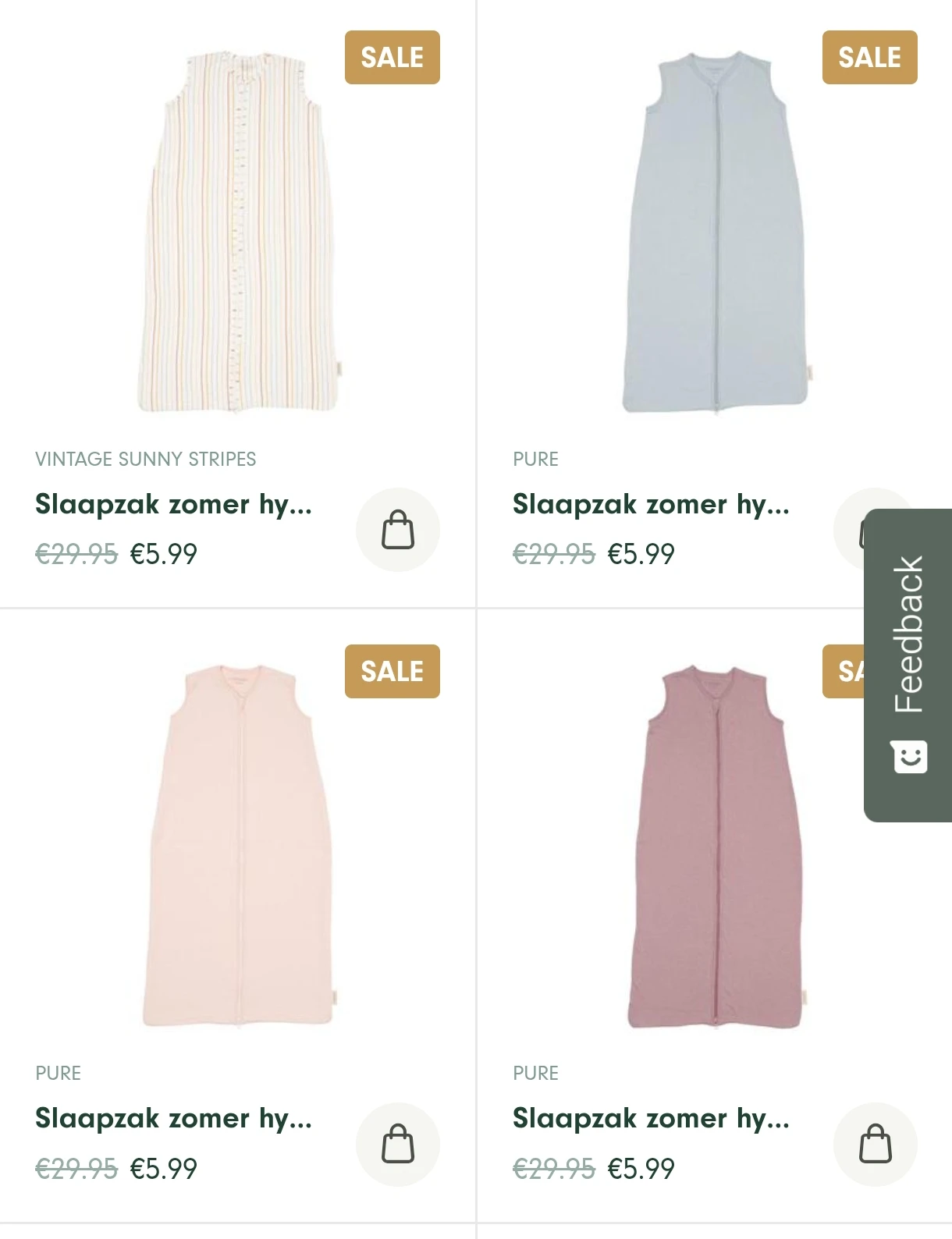 Little Dutch slaapzakken vanaf €5,99 👶