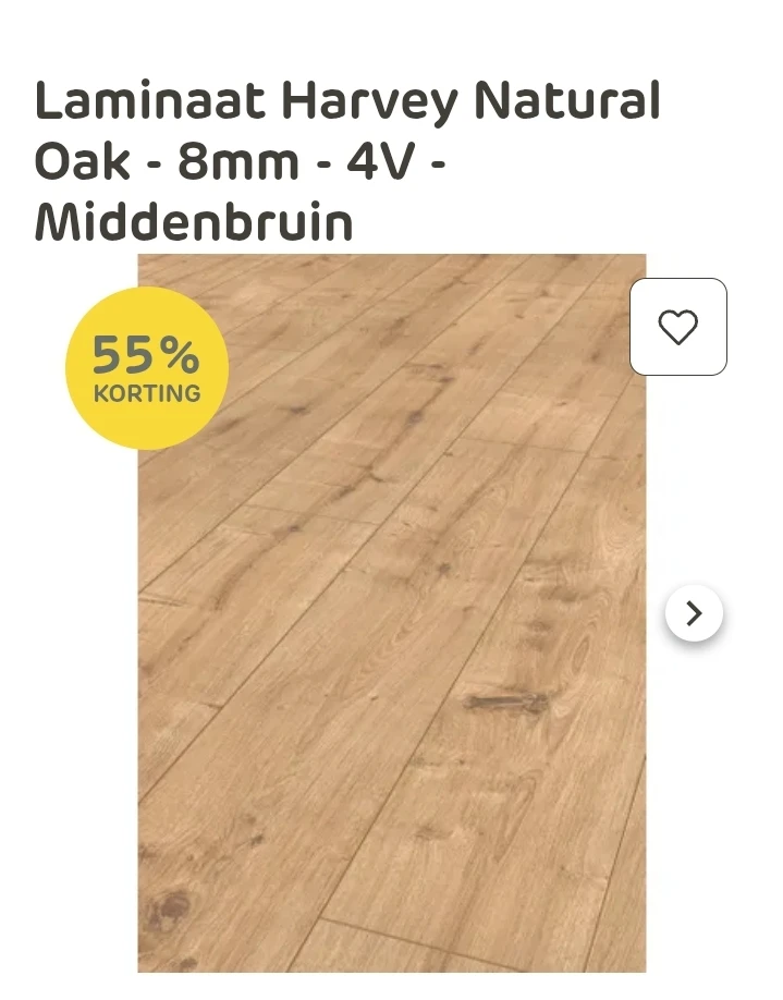 Laminaat Harvey Natural Oak