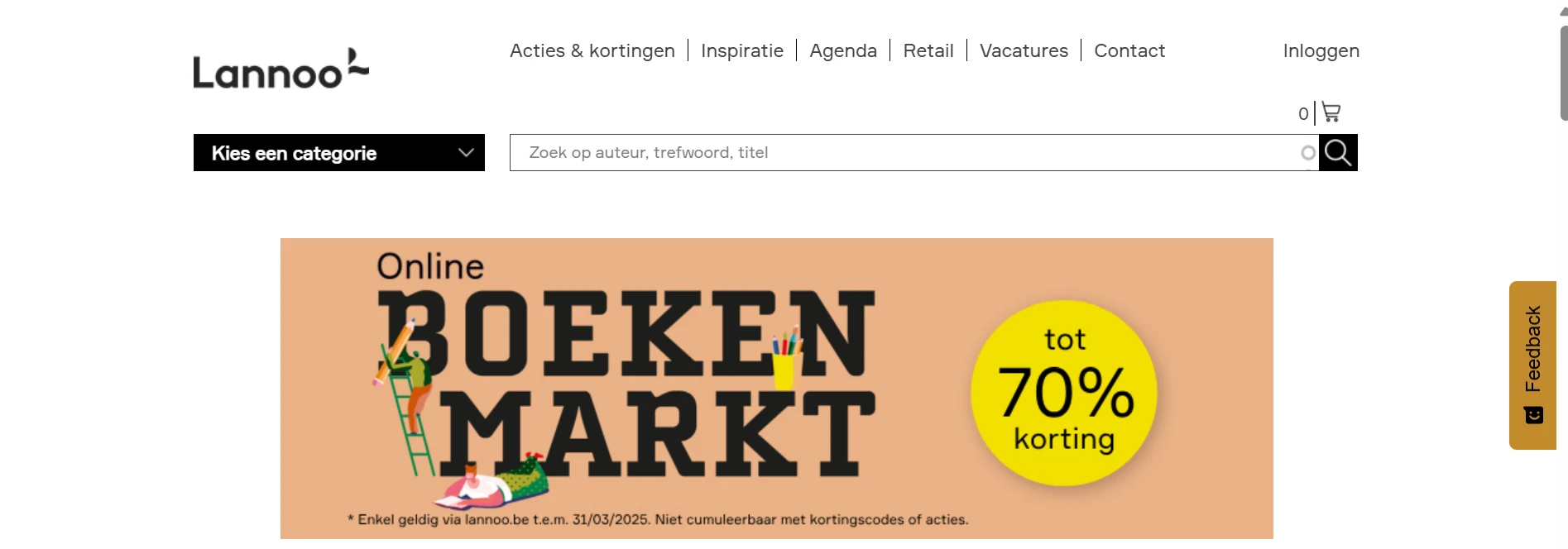 Lannoo online boekenmarkt: prachtige boeken met kortingen tot -70%!