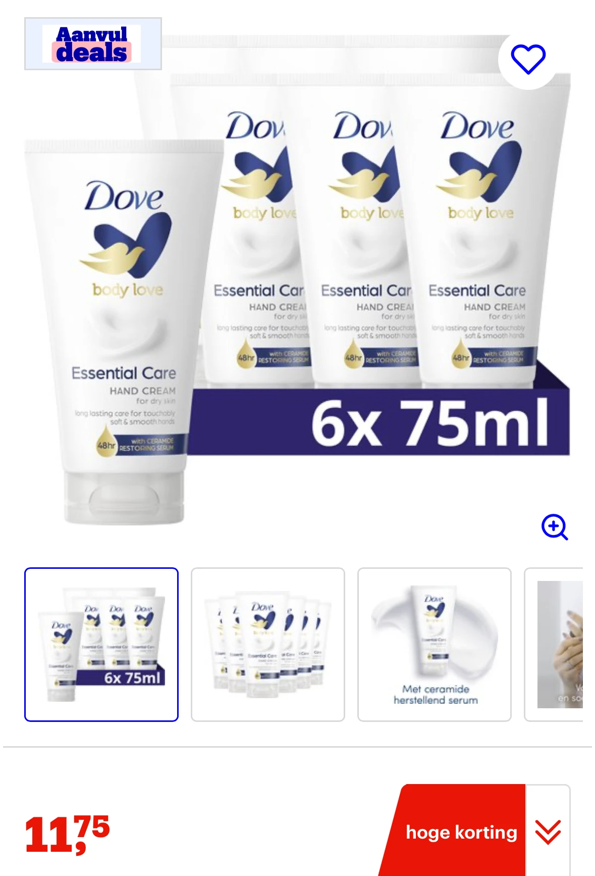 Dove Body Love Handcreme