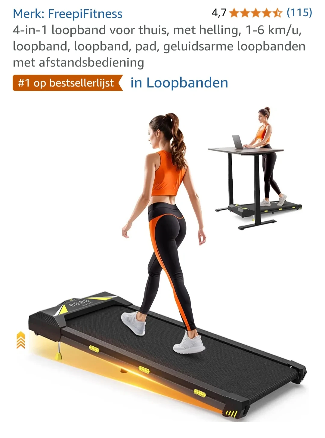 4-in-1 loopband voor thuis aan -42%