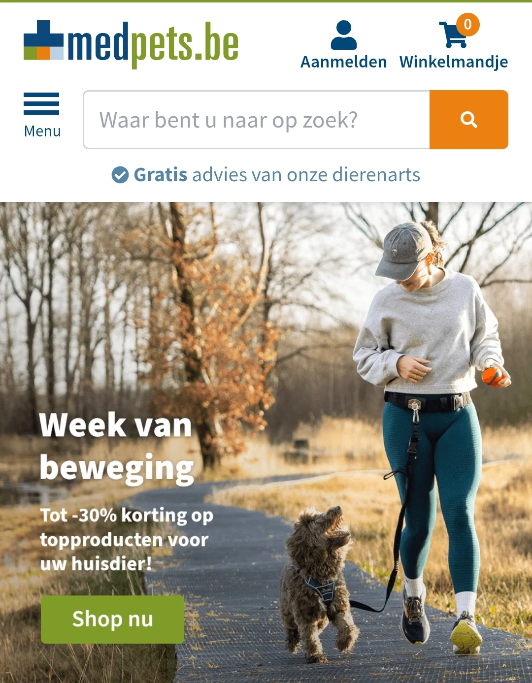 Medpets Week van Beweging tot 30%