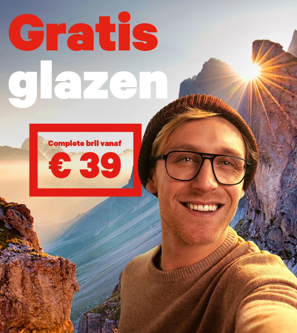 Actie gratis glazen Hans anders
