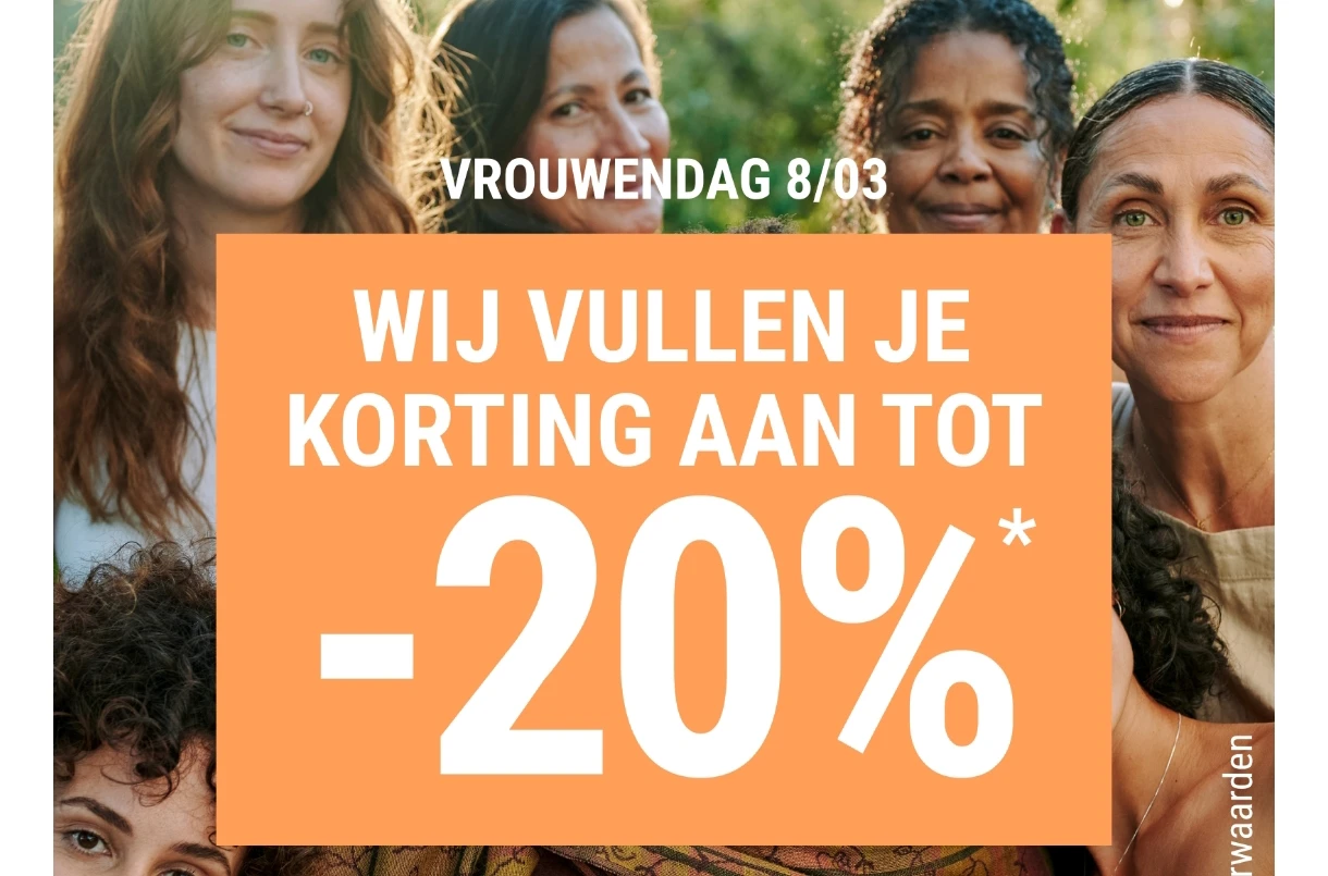 20% korting bij Pharmamarket