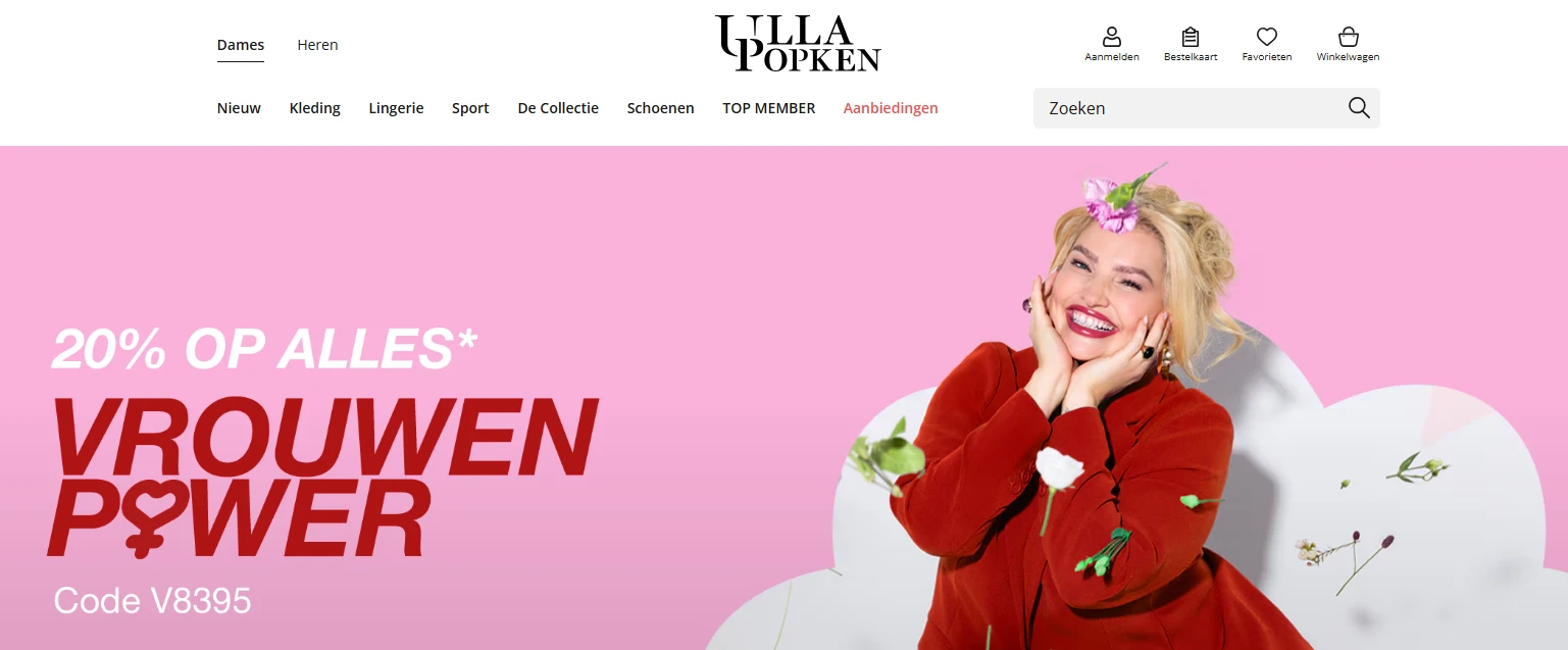 Ulla popken: 20% op alles