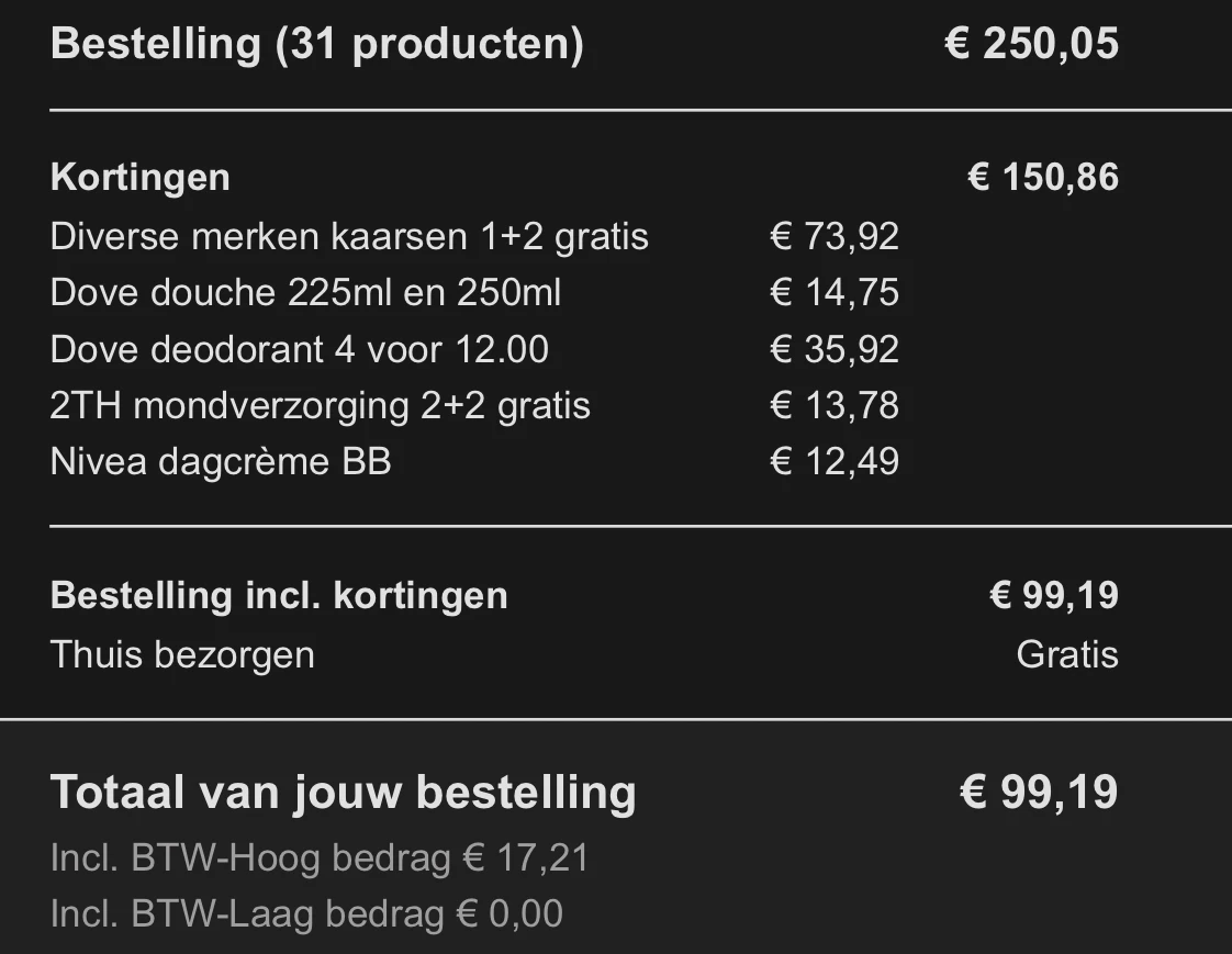 Kruidvat koopjes