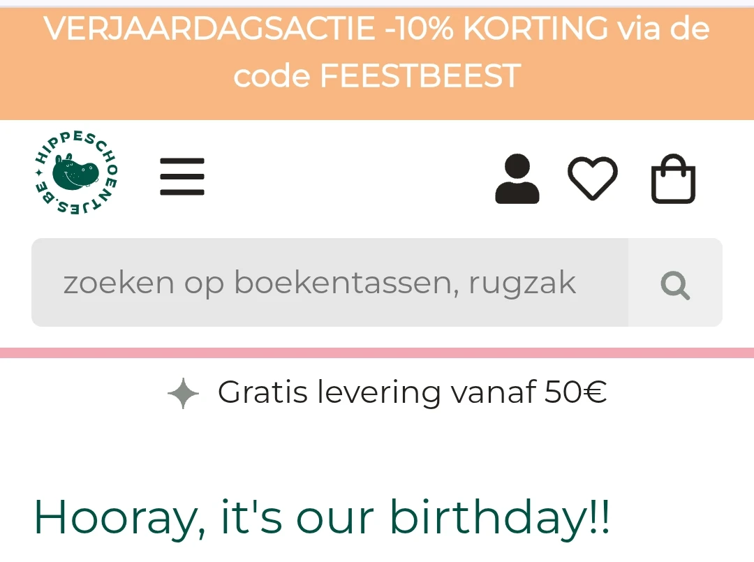 Hippe schoentjes 10% + plaktatoeage