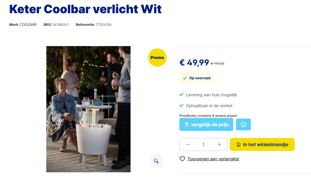 🧊 Keter Coolbars tot -58% 🍹