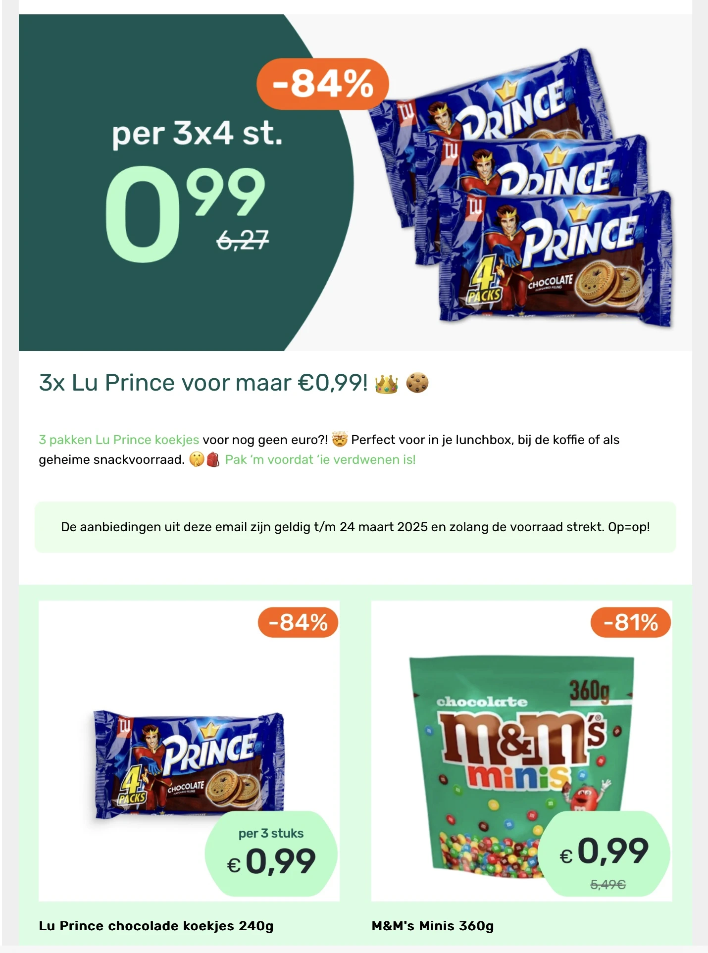 Prince, M&M