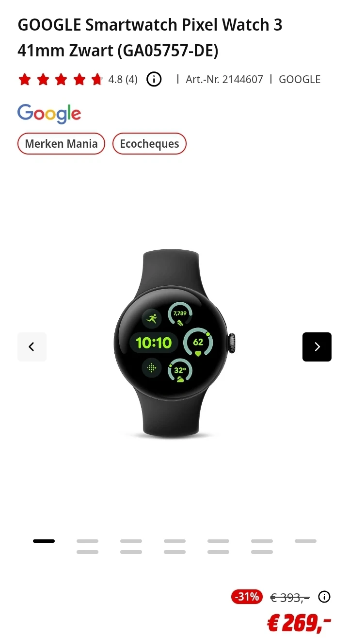 GOOGLE Pixel Watch 3 41mm