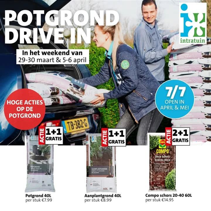 POTGROND DRIVE IN bij Intratuin