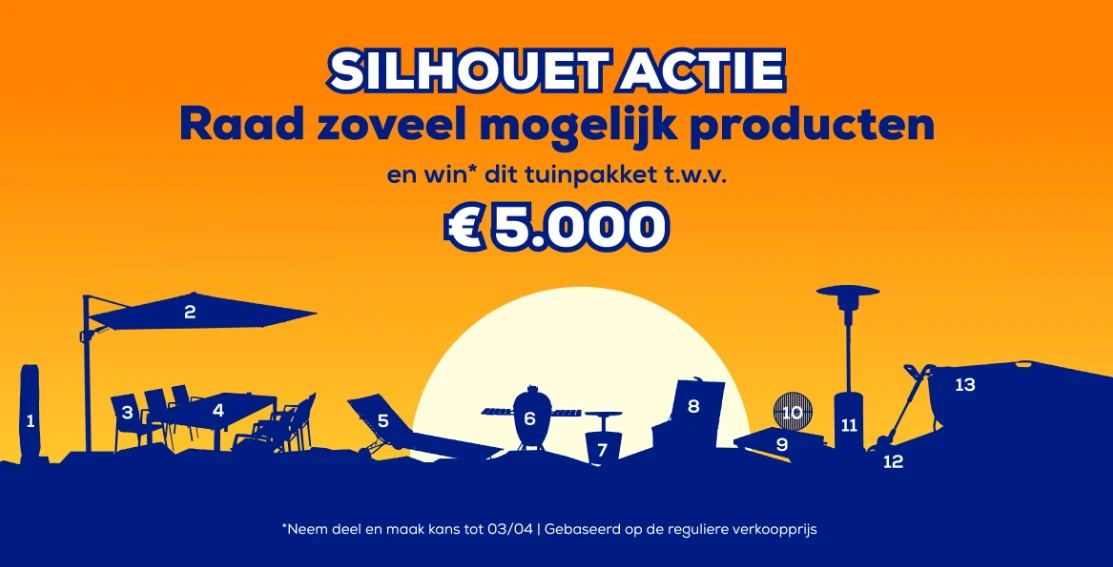 WIN een tuinpakket t.w.v. € 5.000 bij Supra Bazar 😱