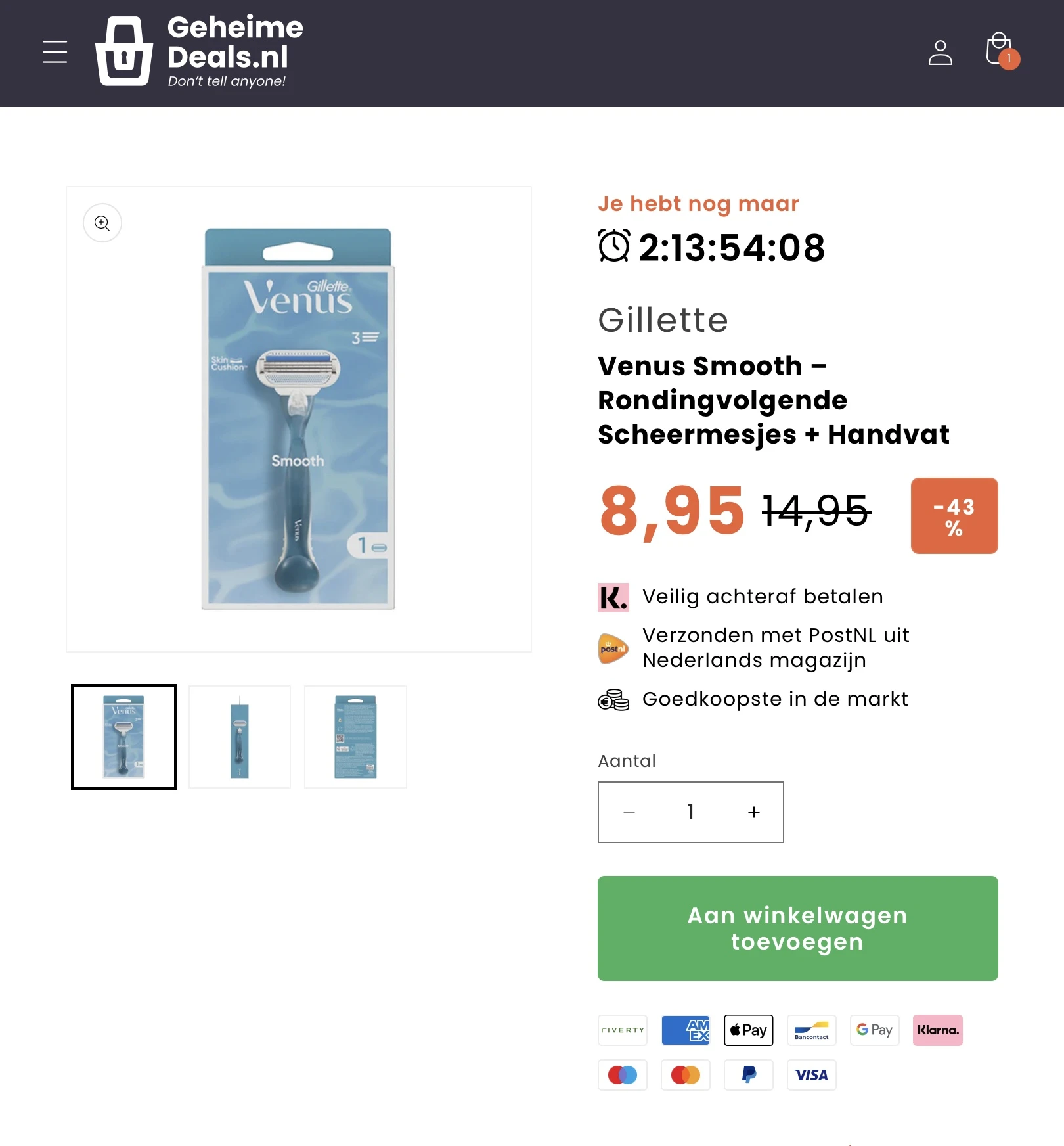 Gillette Venus Smooth