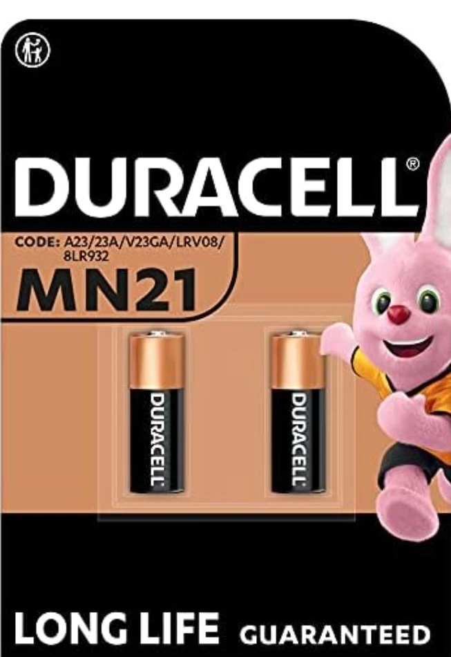 DURACELL MN21 12 V alkaline-batterijen 2 stuks