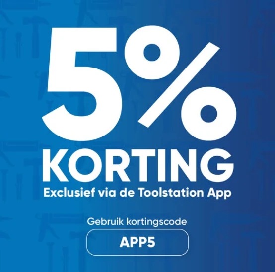 Toolstation kortingscode voor 5% korting