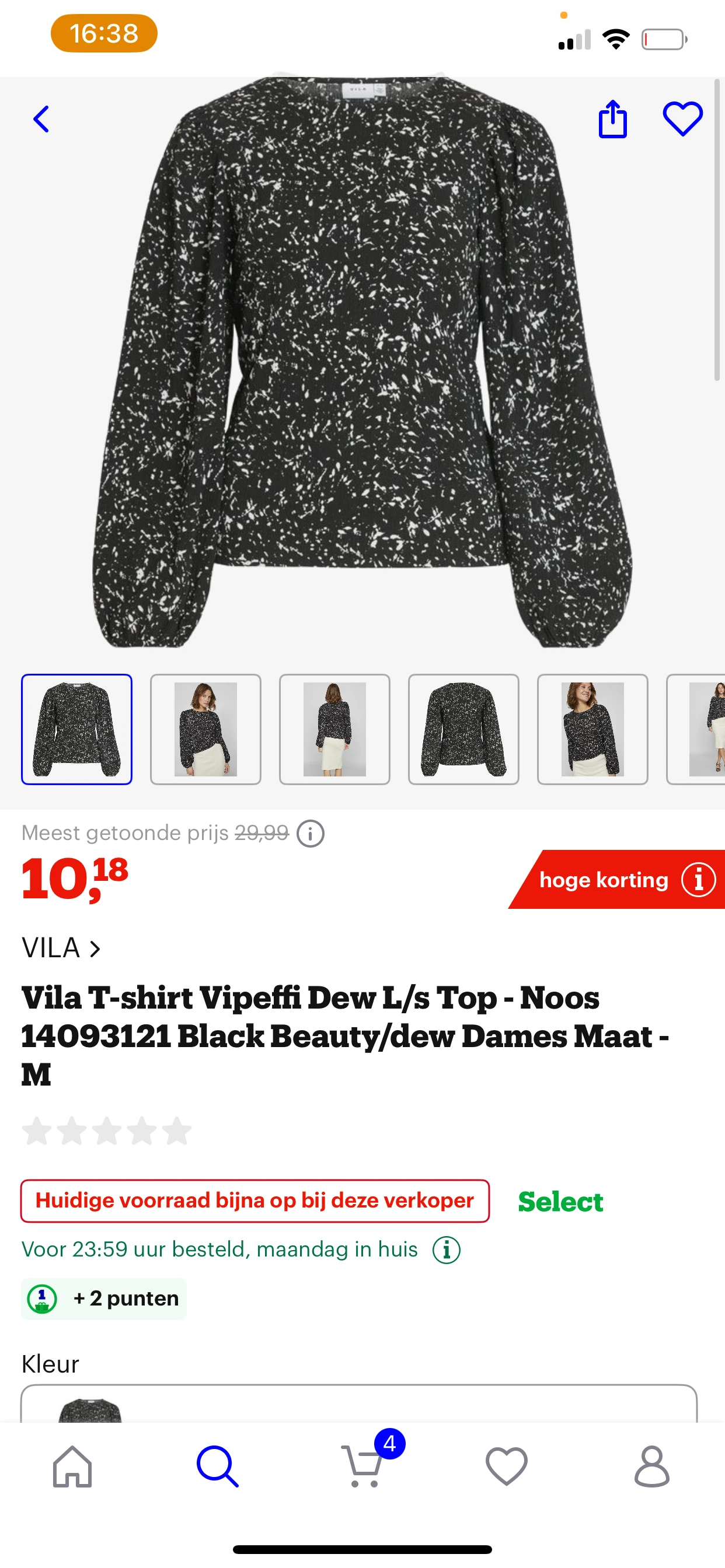Vila t-shirts en blouses