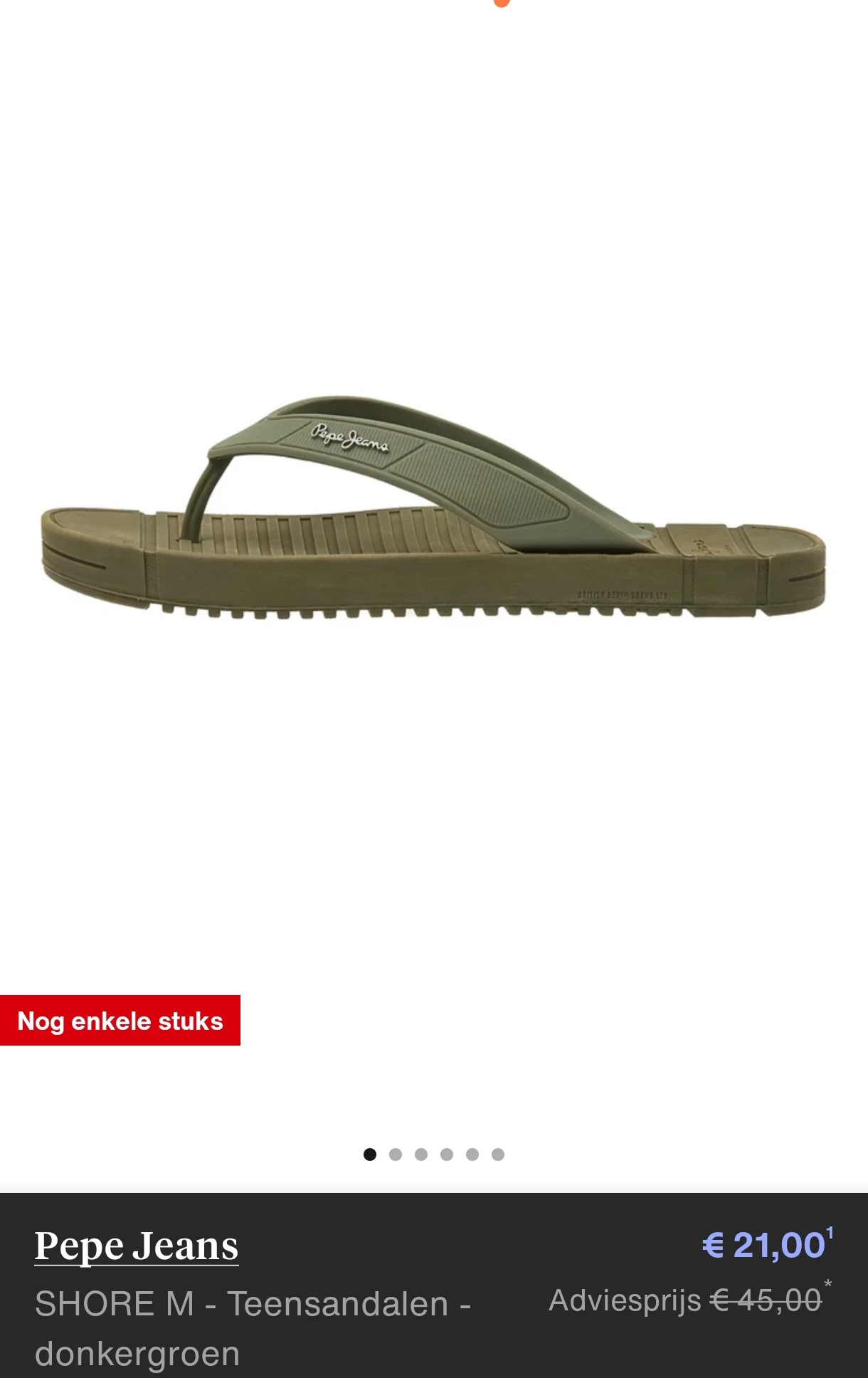 Tot 75% korting op Pepe jeans kleding