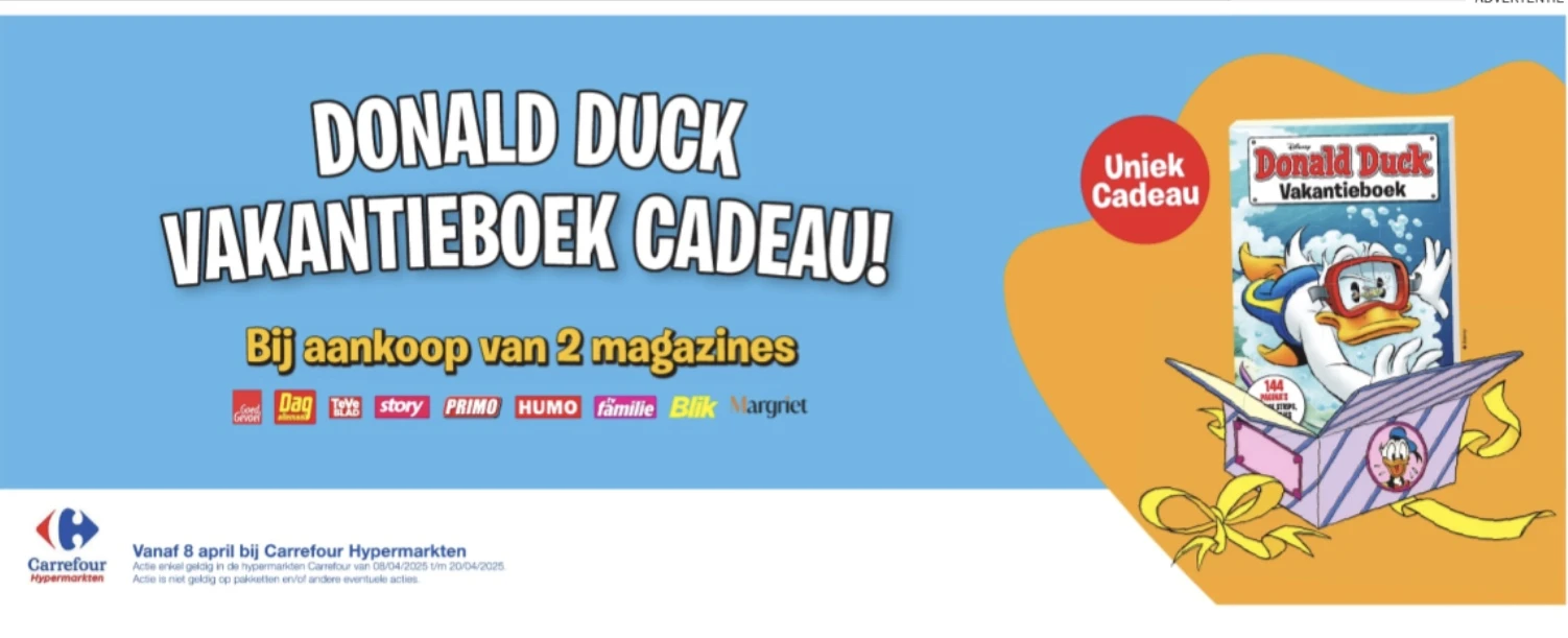 Donald Duck vakantieboek