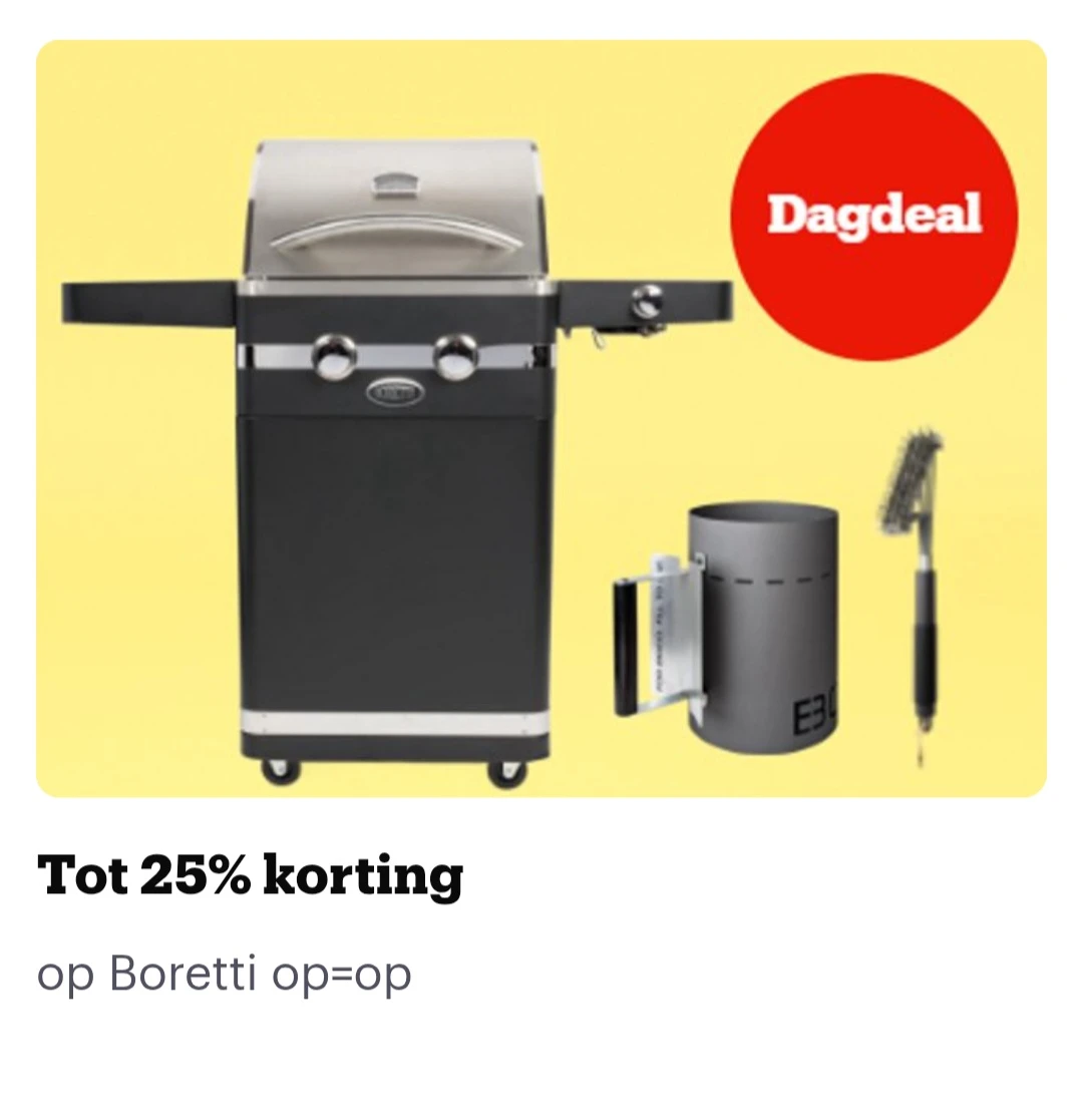 Tot -25% op Boretti bij bol.com