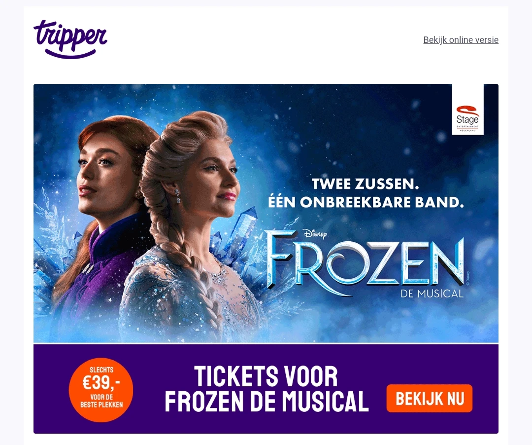 Let it go op Tripper