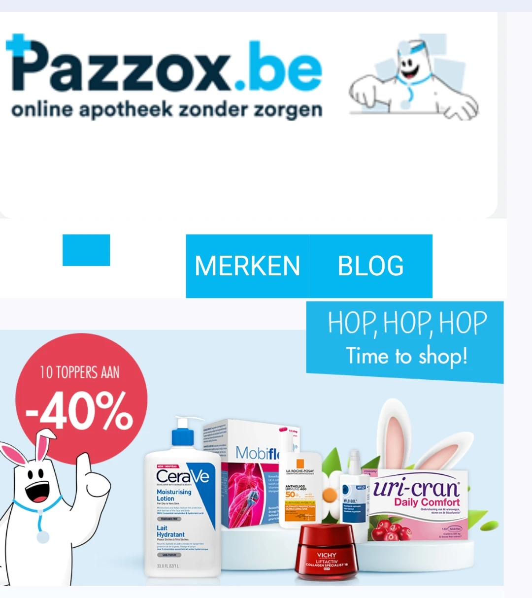 Weekendkorting tot 40% bij pazzox