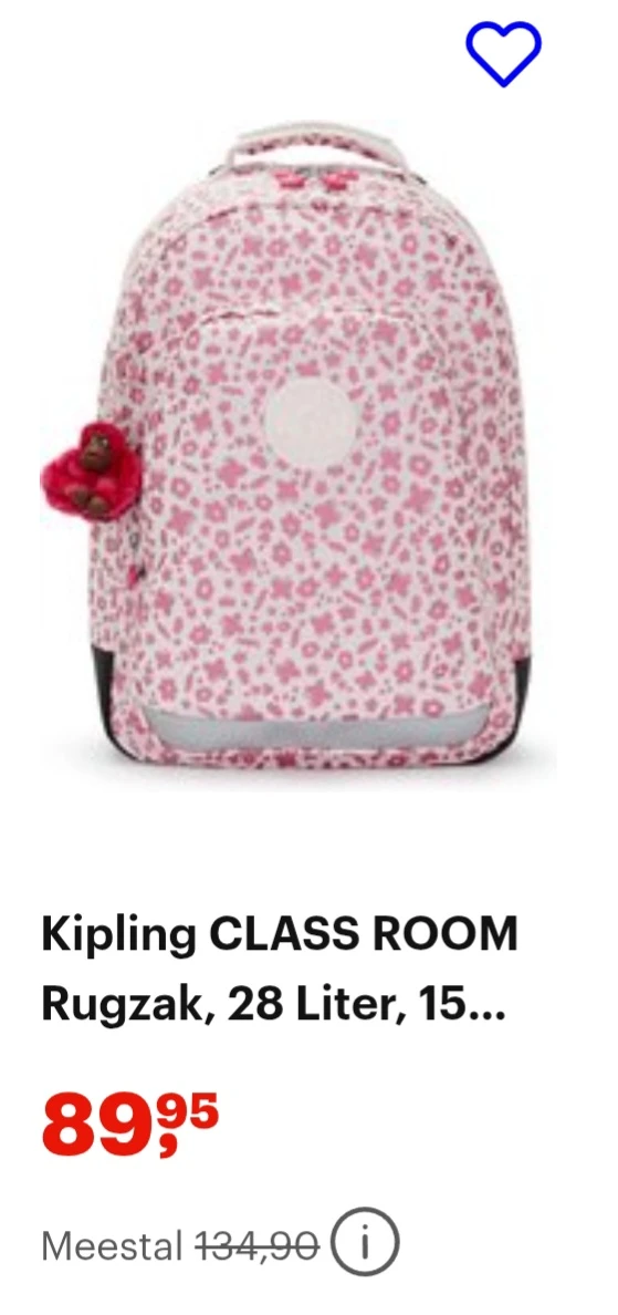 Kipling CLASS ROOM Rugzak, 28 Liter, 15 inch laptopvak - Magic Floral -33% bij bol.com