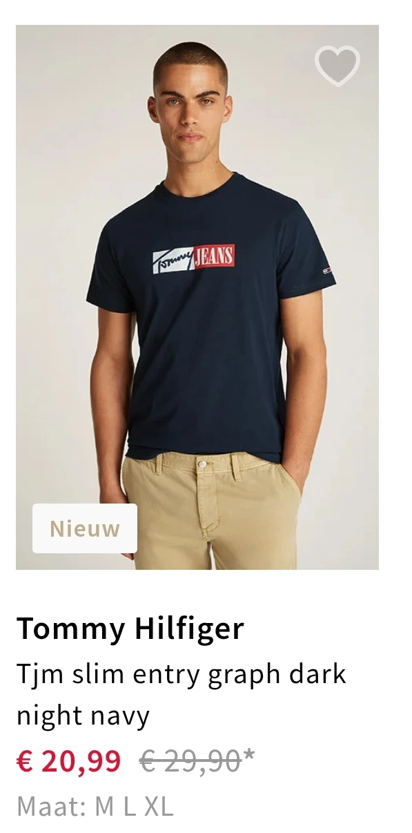 Tot 70% + 30% extra korting op Tommy Hilfiger bij Otrium
