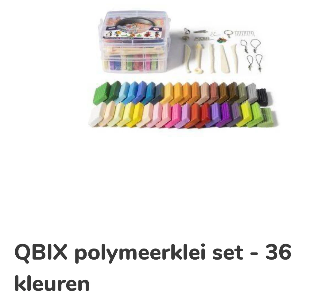 polymeerklei set