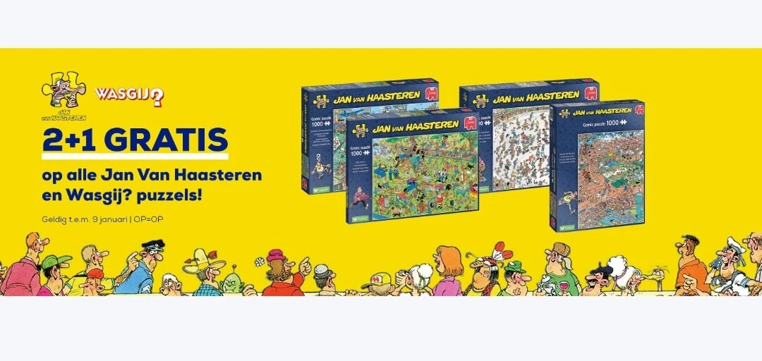 2 + 1 puzzels Van Haasteren 🧩