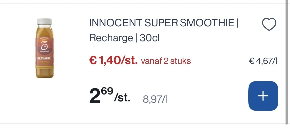 Innocent super smoothie