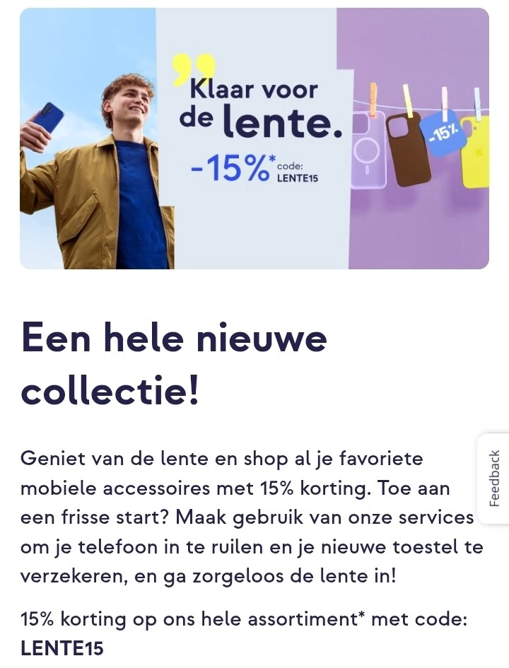 15% korting bij smarphonehoesjes.nl