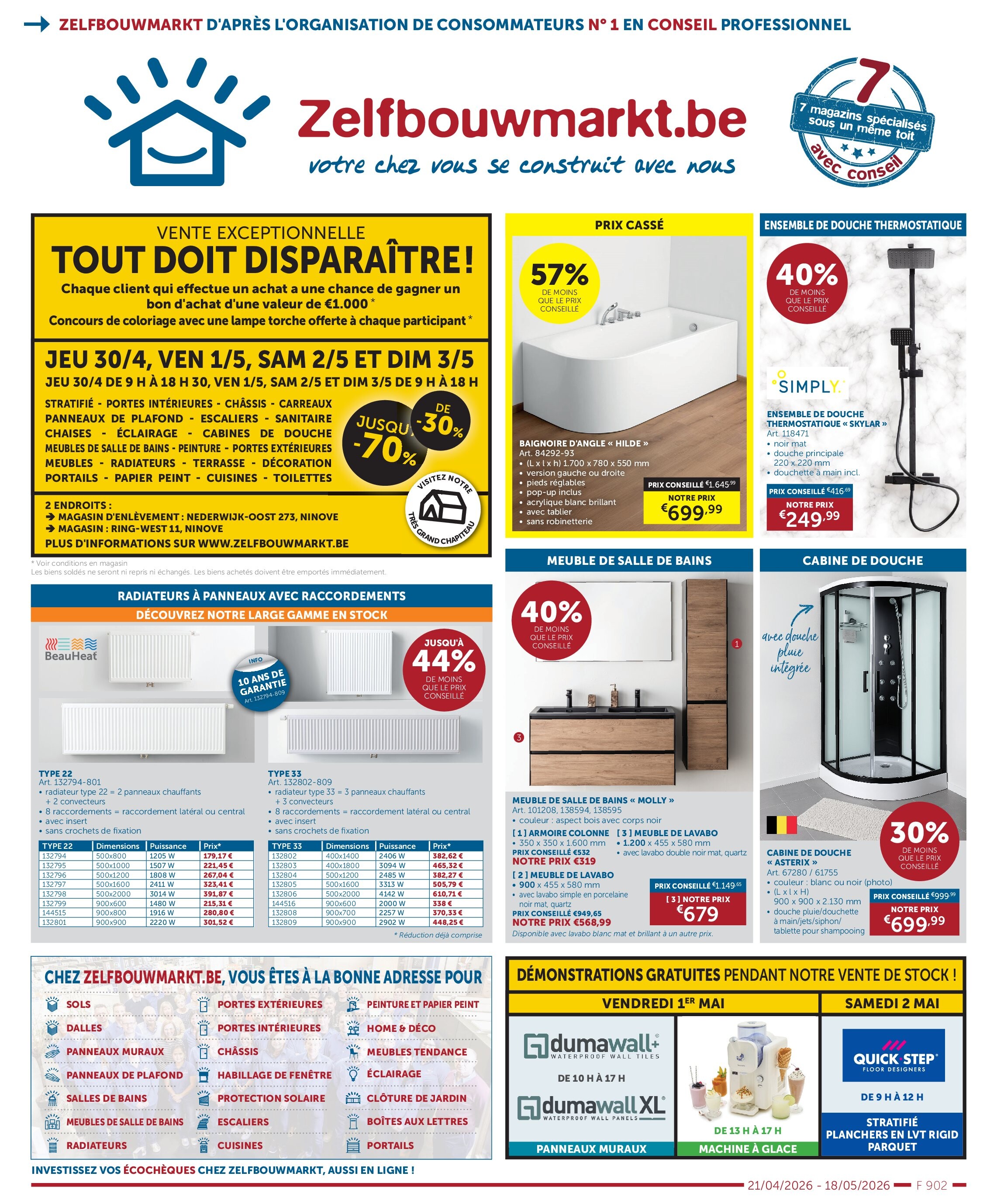 Folder Zelfbouwmarkt