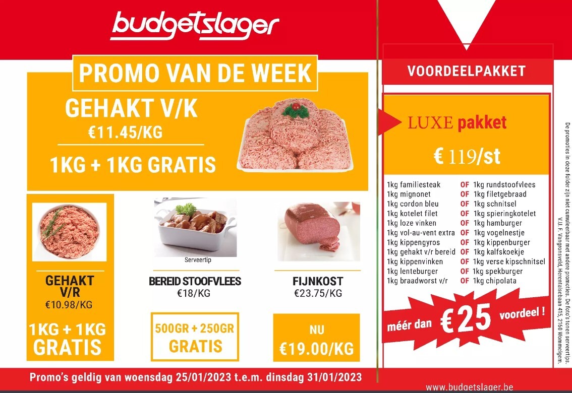 Folder Budgetslager