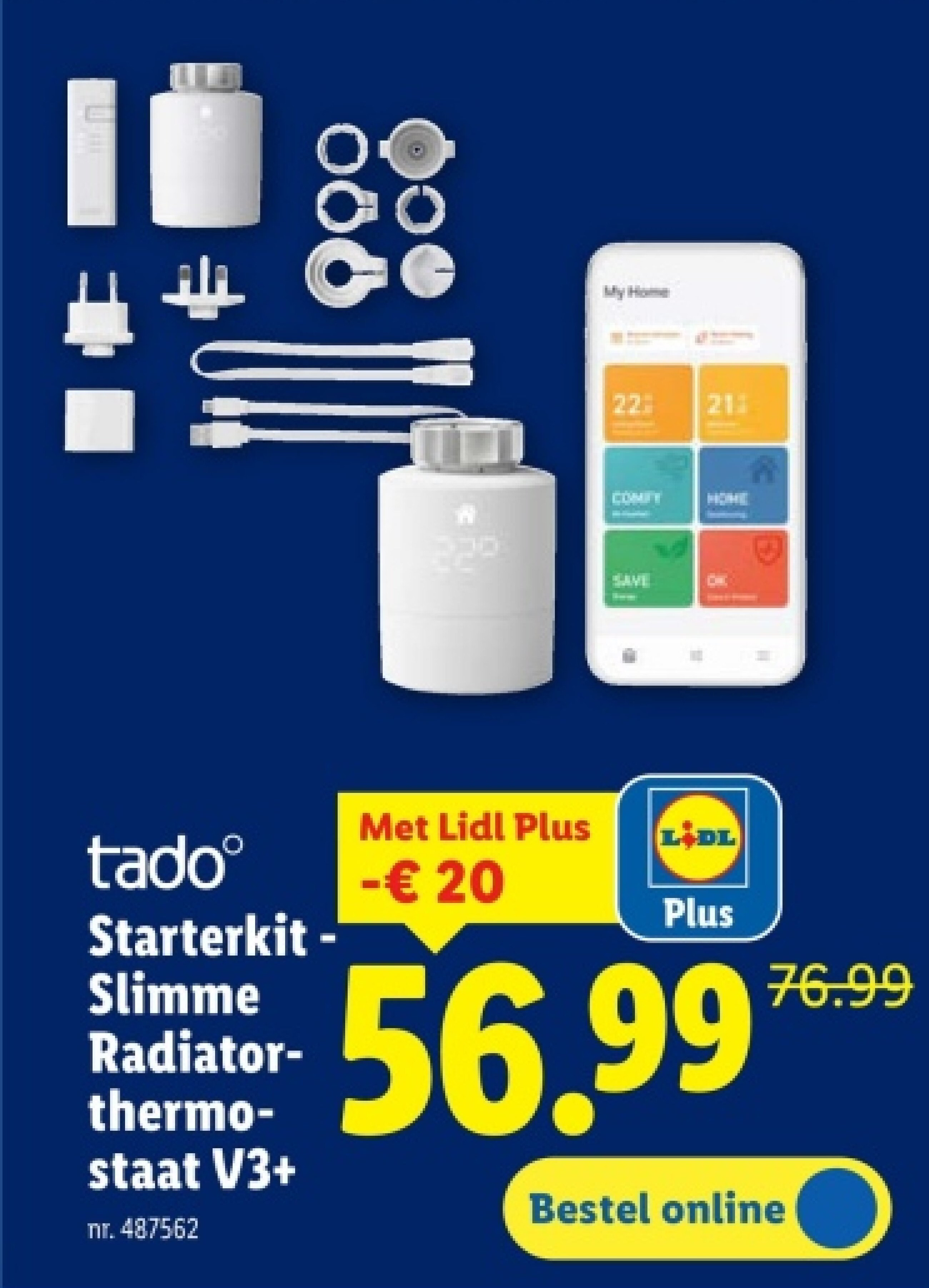 Starterkit Slimme Radiatorthermostaat V3+