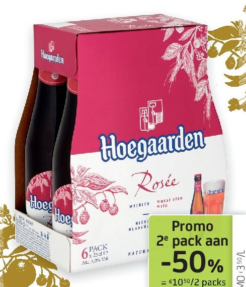Hoegaarden Rosée 6 x 25 cl