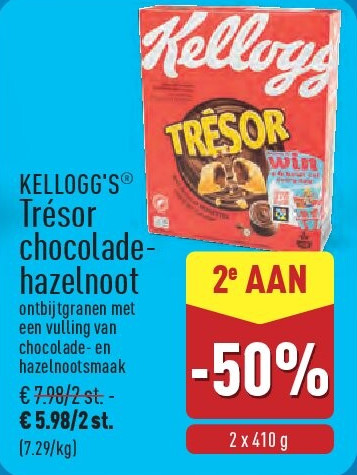 Trésor chocoladehazelnoot