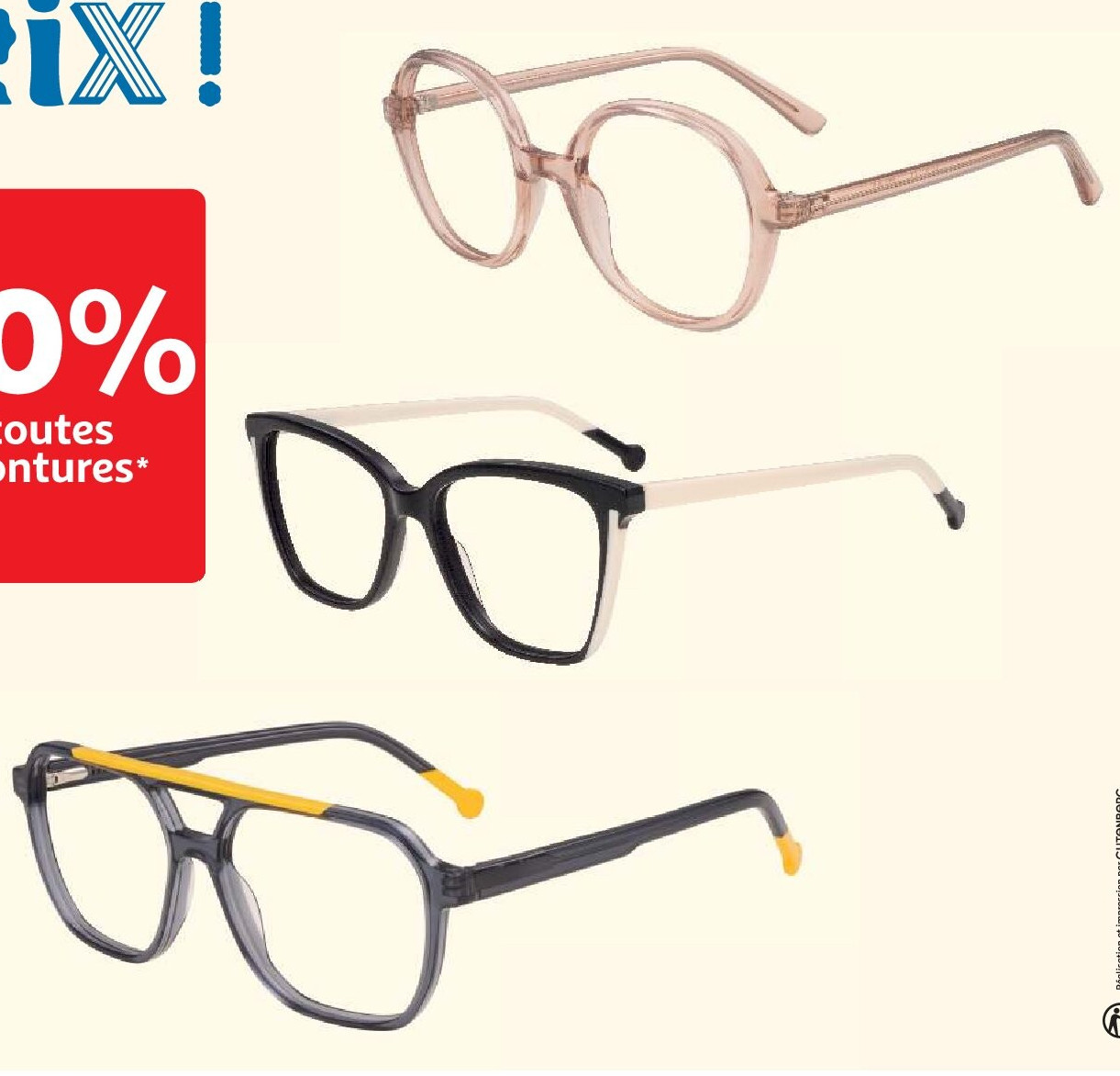 Toutes les montures optiques