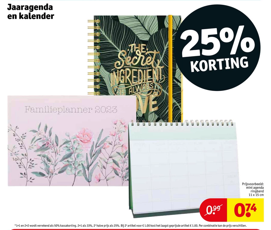Jaaragenda en kalender